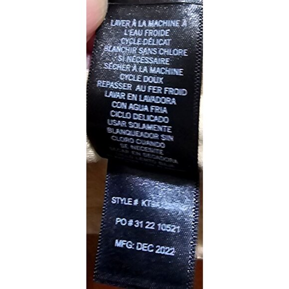 Kenneth Cole Beige Organic Cotton Blend Mens T-Shirt Medium - Picture 6 of 9